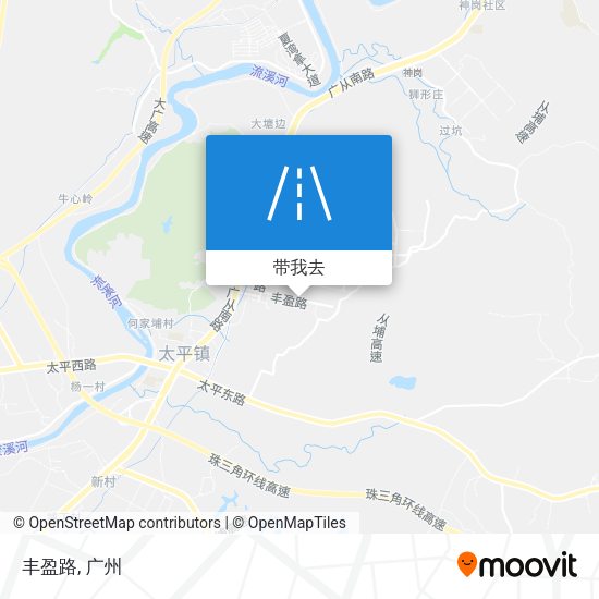 丰盈路地图