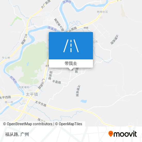福从路地图
