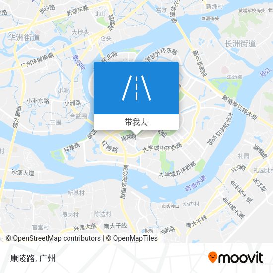 康陵路地图