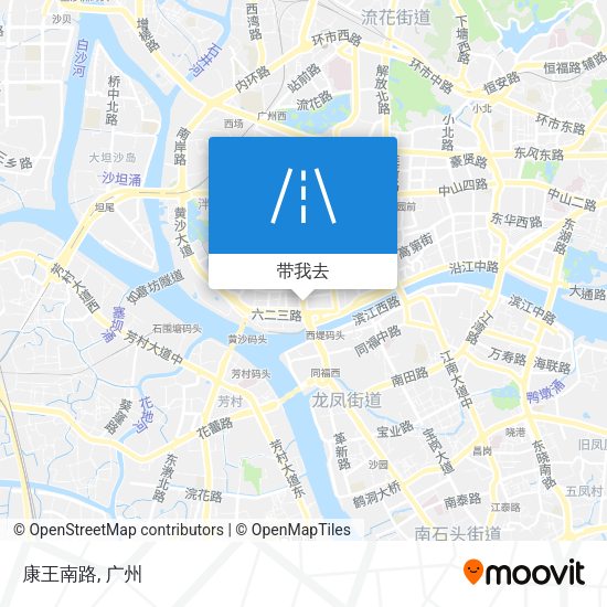 康王南路地图