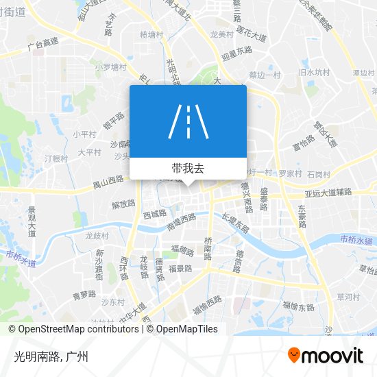 光明南路地图