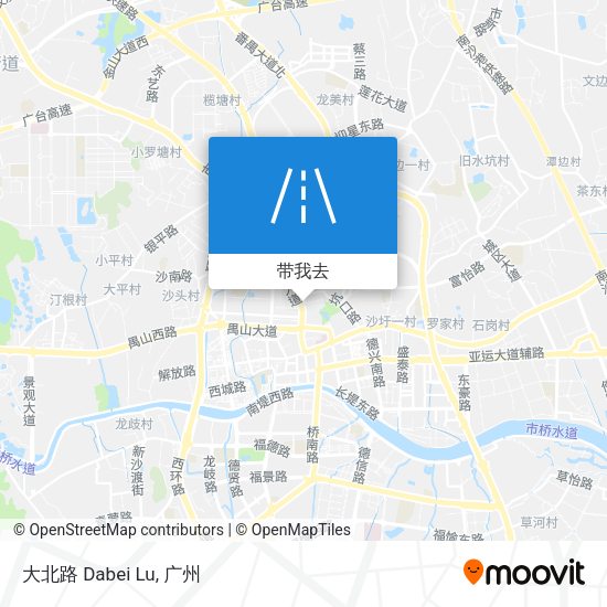 大北路 Dabei Lu地图