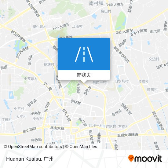 Huanan Kuaisu地图