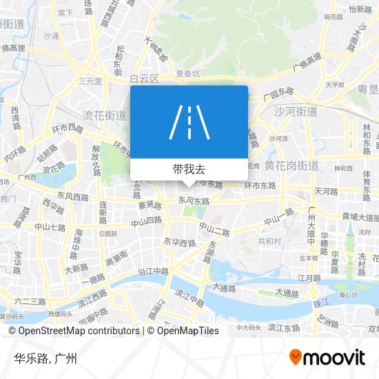 华乐路地图