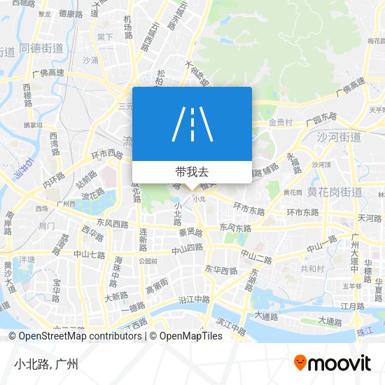 小北路地图