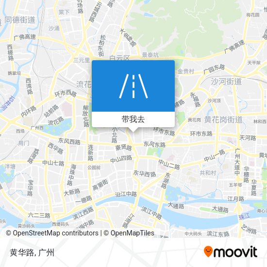 黄华路地图