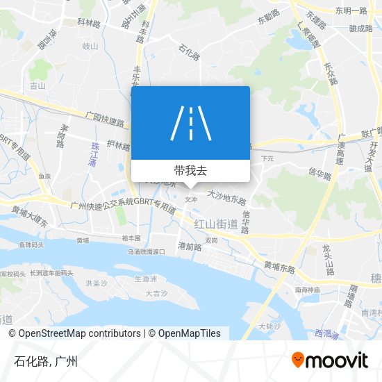 石化路地图