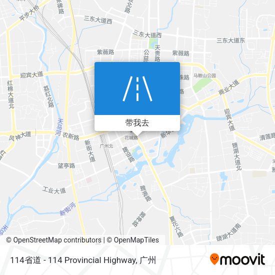 114省道 - 114 Provincial Highway地图