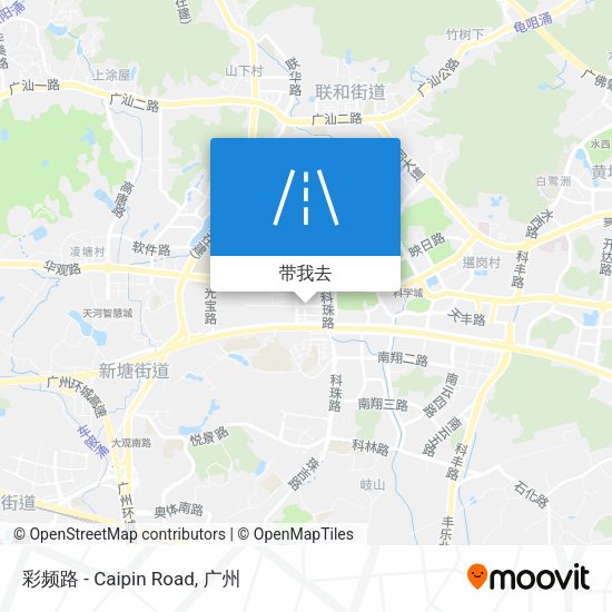 彩频路 - Caipin Road地图