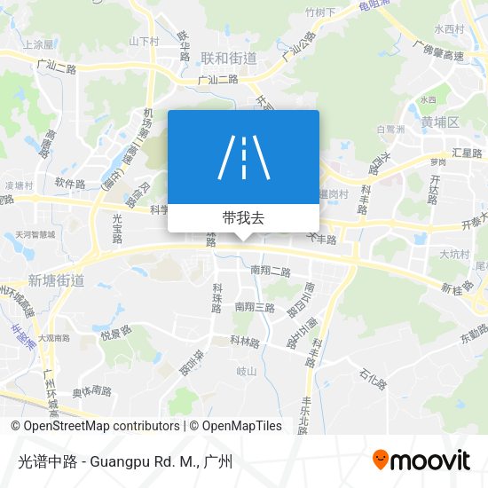 光谱中路 - Guangpu Rd. M.地图