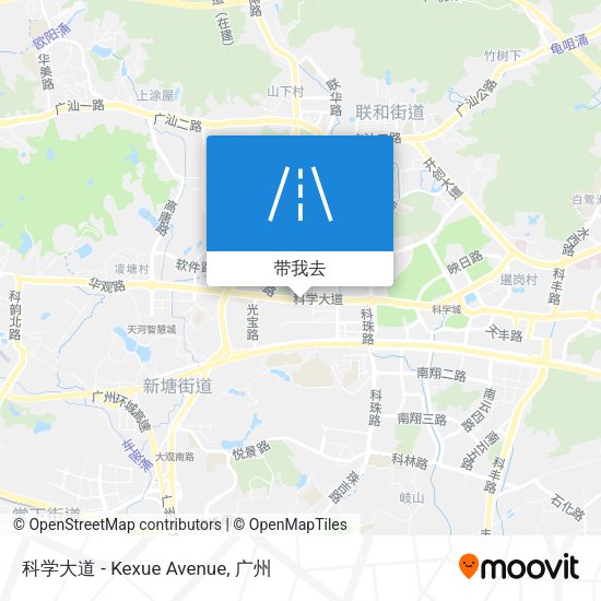 科学大道 - Kexue Avenue地图