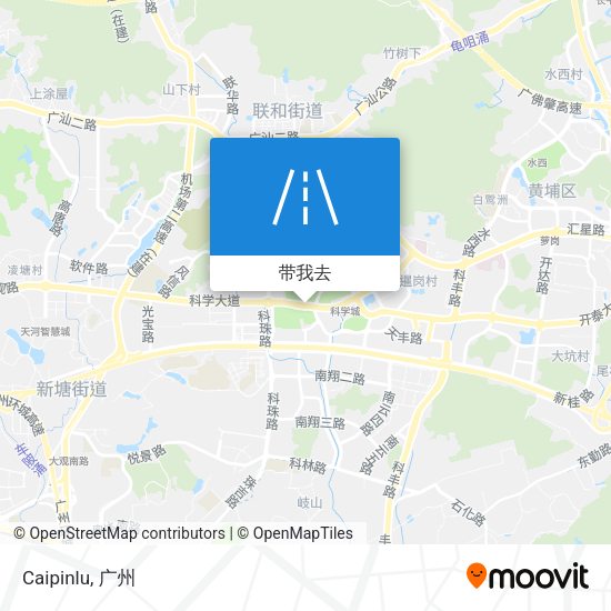 Caipinlu地图