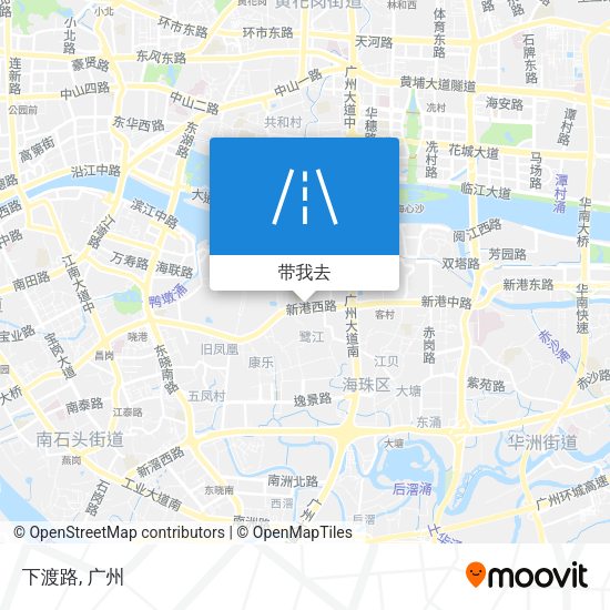 下渡路地图