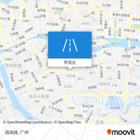 园南路地图