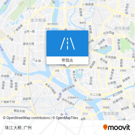 珠江大桥地图