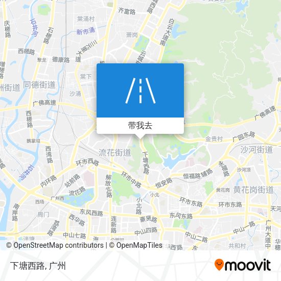 下塘西路地图
