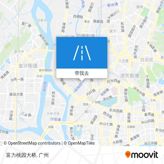 富力桃园大桥地图