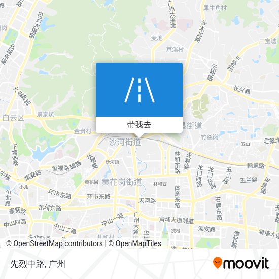 先烈中路地图