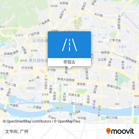 文华街地图