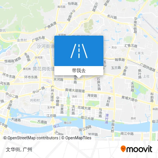 文华街地图