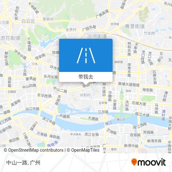 中山一路地图