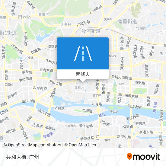 共和大街地图