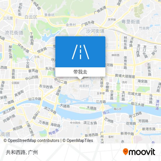 共和西路地图