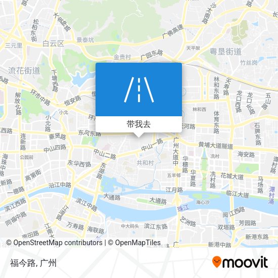 福今路地图