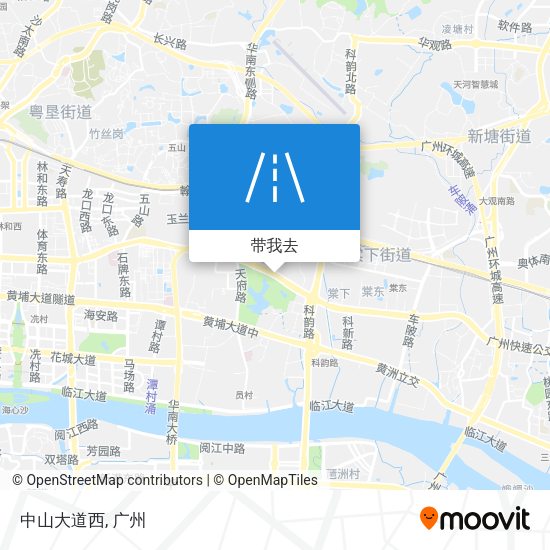中山大道西地图