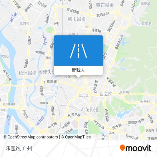 乐嘉路地图