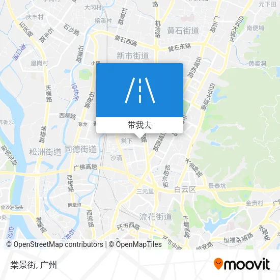 棠景街地图