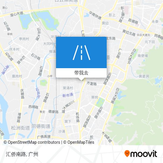 汇侨南路地图