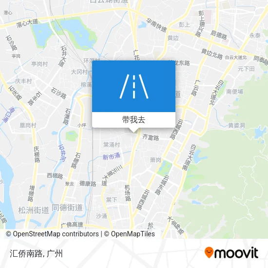汇侨南路地图