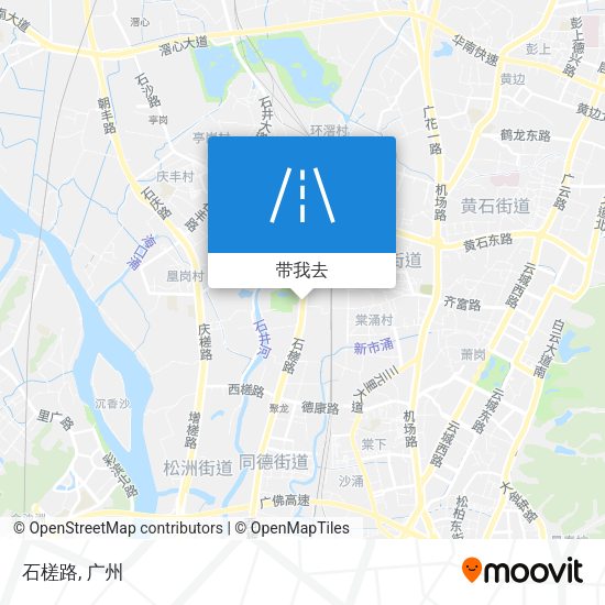 石槎路地图
