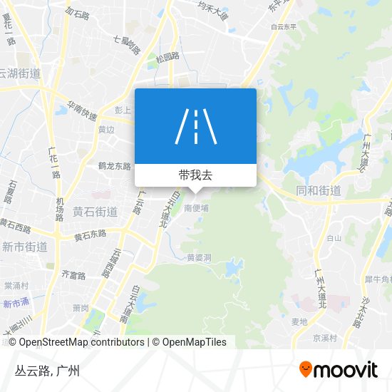 丛云路地图