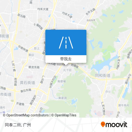 同泰二街地图
