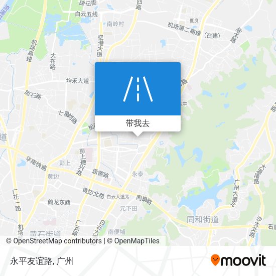 永平友谊路地图