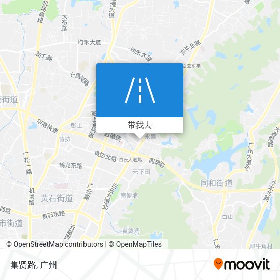 集贤路地图