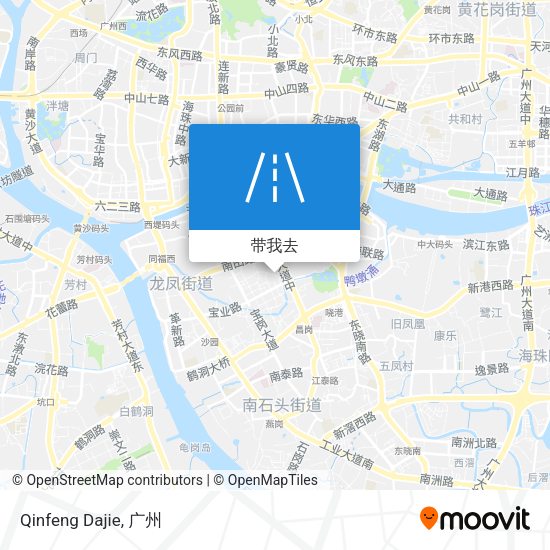 Qinfeng Dajie地图