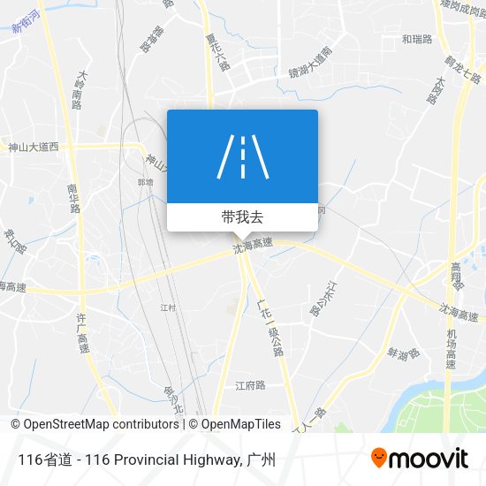 116省道 - 116 Provincial Highway地图