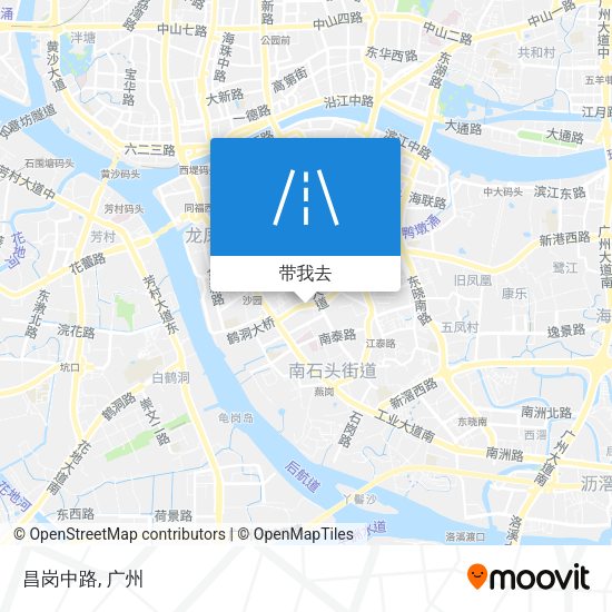昌岗中路地图
