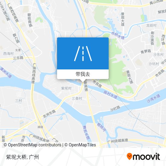 紫坭大桥地图