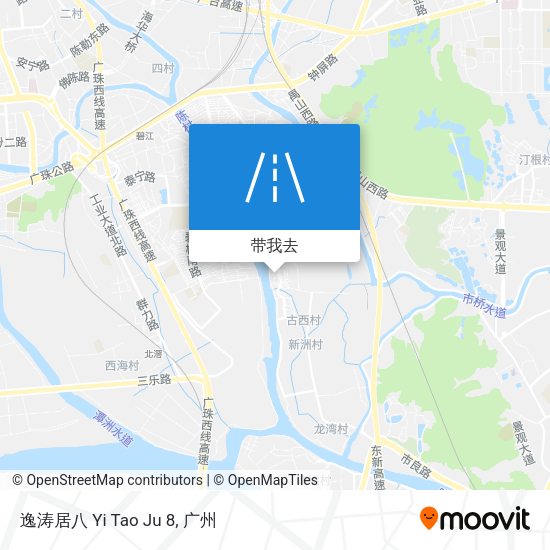 逸涛居八 Yi Tao Ju 8地图