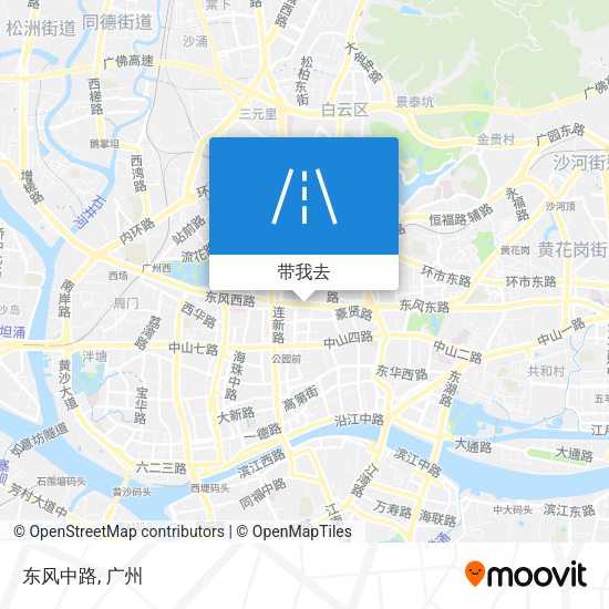 东风中路地图
