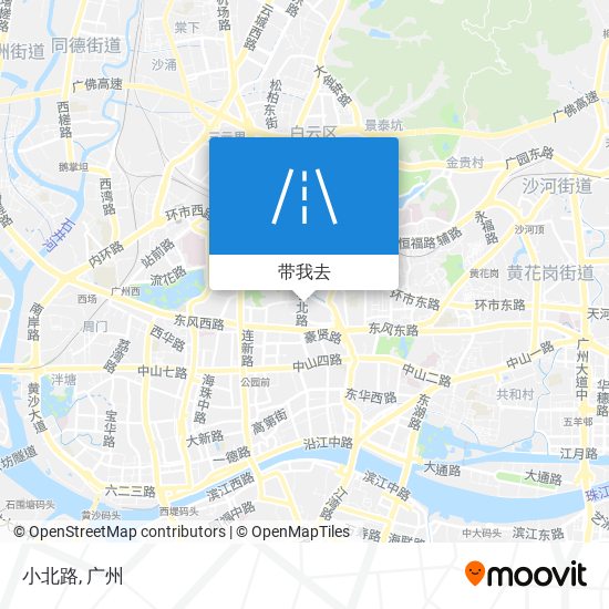 小北路地图
