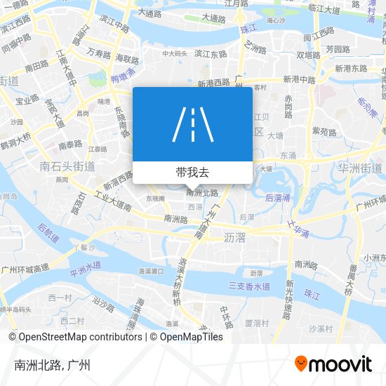 南洲北路地图