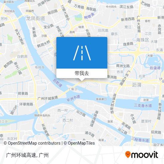 广州环城高速地图