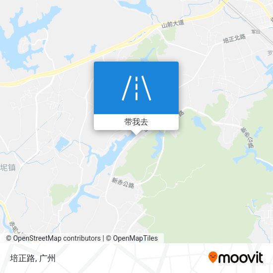 培正路地图