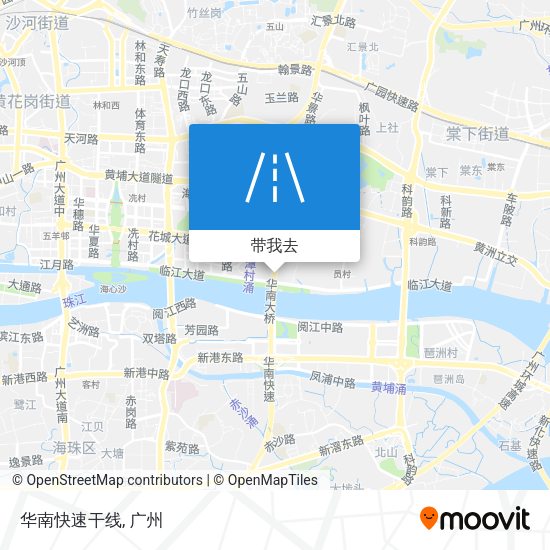 华南快速干线地图
