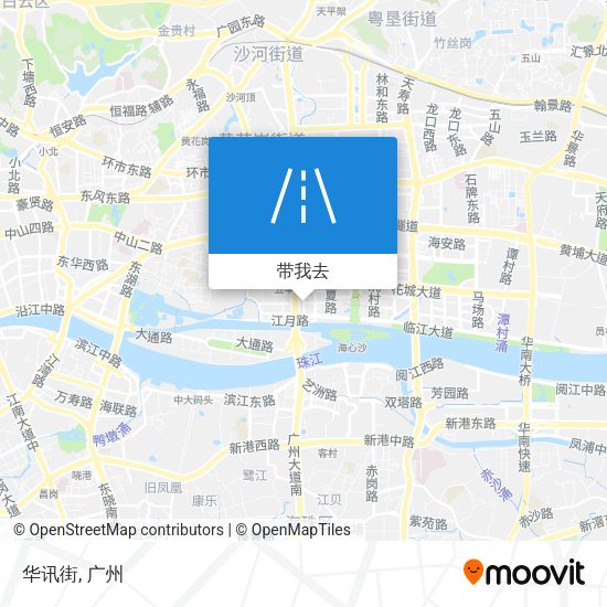 华讯街地图